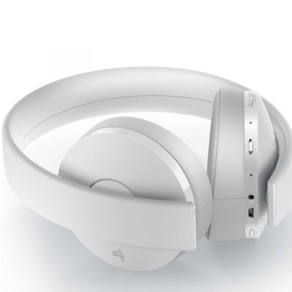 Наушники Sony GOLD PS4 Wireless Headset White фото №3