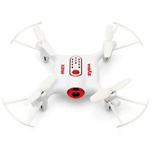 Квадрокоптер Syma X21W White с 2,4 Ггц управлением и FPV-камерой  ( 13,5 cм)