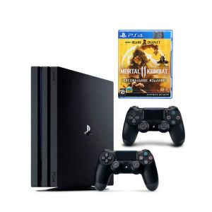 Sony PlayStation 4 PRO 1 TB + Доп Джойстик Version 2 + Mortal Kombat 11 PS4 русская версия