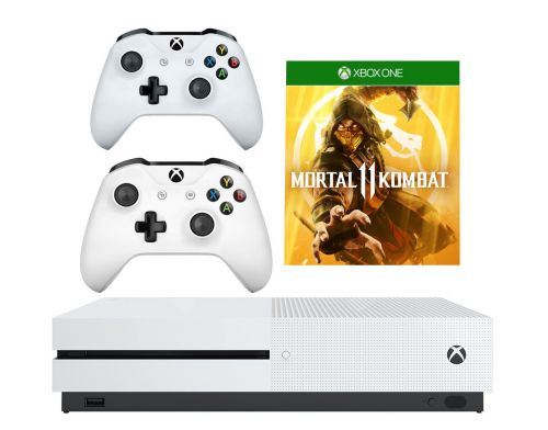 Фото №1 - Xbox ONE S 500GB+ Microsoft Xbox One S Wireless Controller+ Mortal Kombat 11 Xbox One русская версия