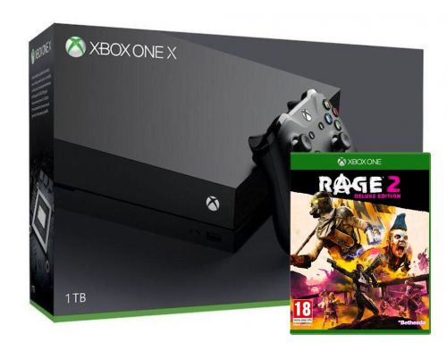 Фото №1 - Xbox ONE X 1TB + Rage 2 для Xbox One