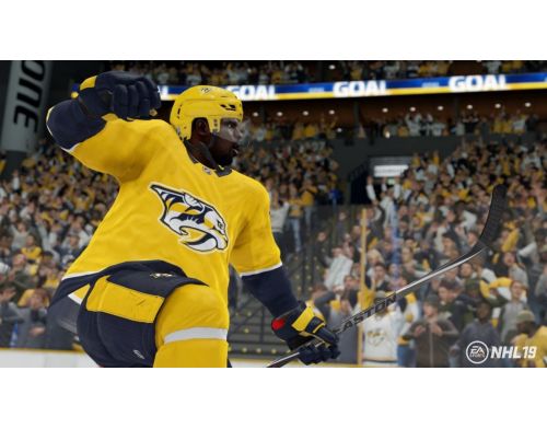 Игра NHL 19 PS4 Русские субтитры Б/У фото №2
