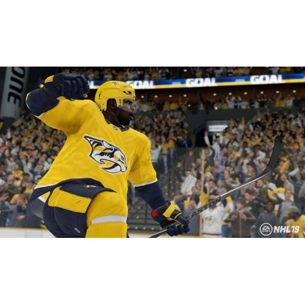 Игра NHL 19 PS4 Русские субтитры Б/У фото №2