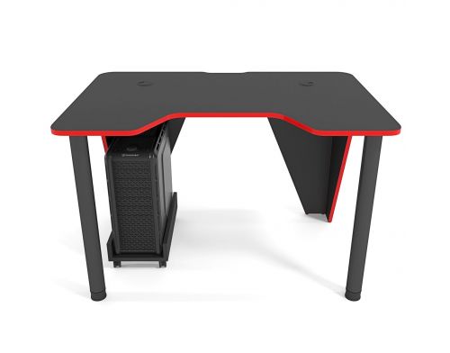 Фото №1 - Геймерский игровой стол ZEUS™ IVAR-1200, черный/красный