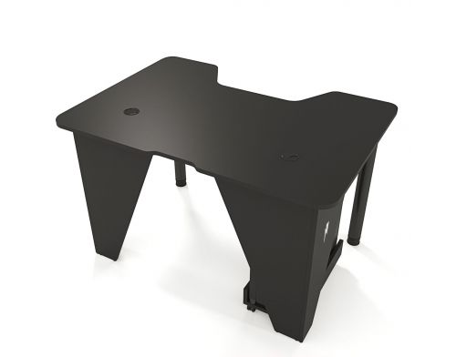Фото №2 - Геймерский игровой стол ZEUS™ IVAR-1200, черный/черный
