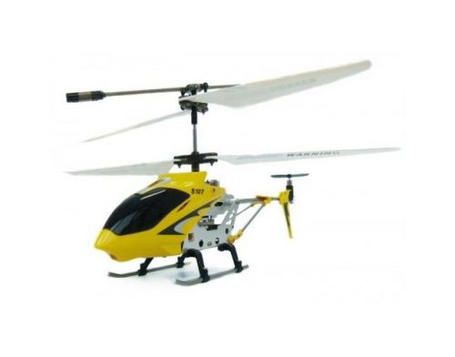 Фото №3 - Вертолёт Syma Yellow с 3-х канальным и/к управлением, светом и гироскопом (22 см), S107G