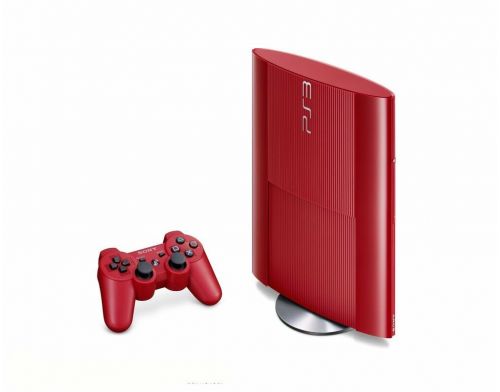 Фото №2 - PS3 Super Slim 500GB Red Б/У БК (Гарантия 1 месяц)