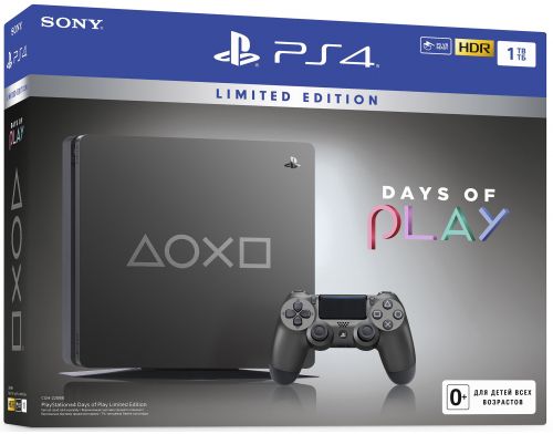 Фото №4 - Sony PlayStation 4 Slim 1Tb Days of Play Limited Edition