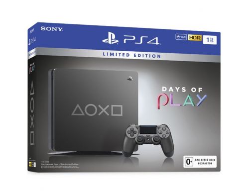 Фото №2 - Sony PlayStation 4 Slim 1Tb Days of Play Limited Edition