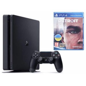 Sony PlayStation 4 SLIM 500GB + Detroit: Become Human  (Гарантия 18 месяцев)