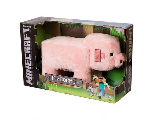 Фото №4 - Плюшевая игрушка JINX Minecraft - Pig Plush, 12