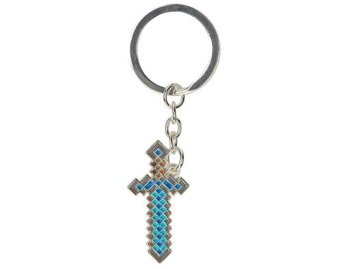 Фото №1 - Брелок JINX Minecraft Keychain - Diamond Sword
