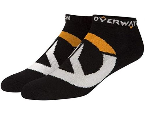 Фото №1 - Носки JINX Overwatch - Logo Socks Black (3 Pairs)