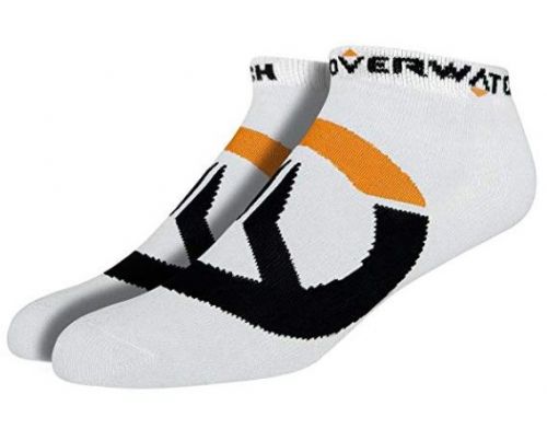 Фото №1 - Носки JINX Overwatch - Logo Socks White (3 Pairs)