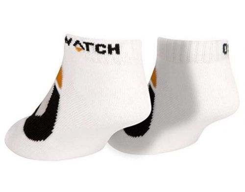 Фото №2 - Носки JINX Overwatch - Logo Socks White (3 Pairs)