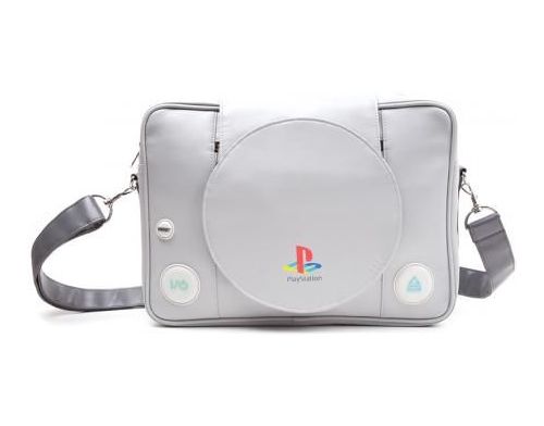 Фото №1 - Сумка Bioworld PlayStation Shaped Playstation Messenger bag