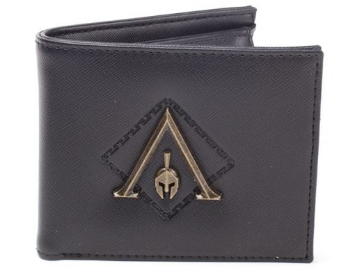 Фото №1 - Кошелек Difuzed Assassin's Creed Odyssey - Metal Logo Badge Premium Bifold Wallet