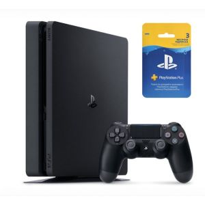 Sony PlayStation 4 SLIM 500gb + PlayStation Plus 90 дней UA регион