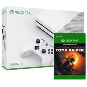 Xbox ONE S 500Gb + ваучер на загрузку игры Shadow of the Tomb Raider (Гарантия 18 месяцев)