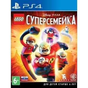 Игра LEGO The Incredibles PS4 русские субтитры Б/У