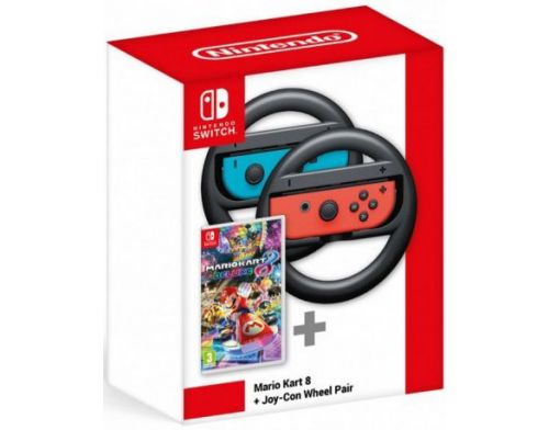 Фото №1 - Mario Kart 8 Deluxe & Two Official Joy-Con Steering Wheels