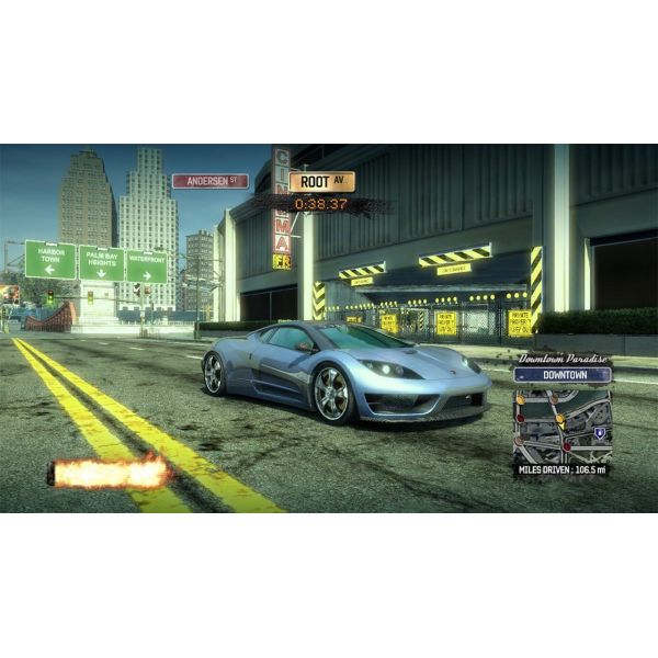 Игра Burnout Paradise Remastered PS4 Русская Версия Б/У фото №4