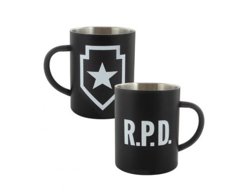 Фото №2 - Кружка Official Resident Evil 2 RPD Steel Mug