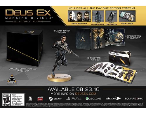 Фото №2 - Deus Ex: Mankind Divided. Collectors Edition Xbox One английская версия