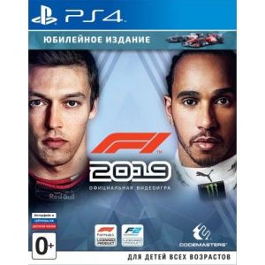Игра F1 2019 Anniversary Edition PS4 русские субтитры