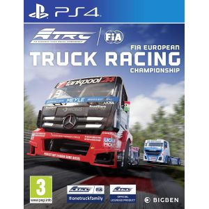 Игра FIA European Truck Racing Championship PS4 русские субтитры