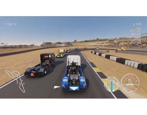 Игра FIA European Truck Racing Championship PS4 русские субтитры фото №2