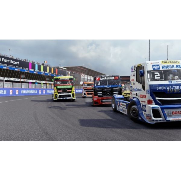 Игра FIA European Truck Racing Championship PS4 русские субтитры фото №4