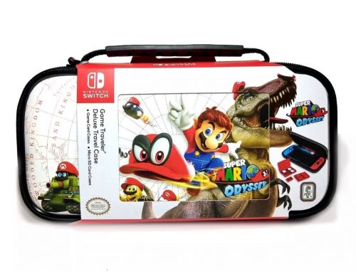 Фото №1 - Чехол Game Traveler Deluxe Travel Case Mario Odyssey Nintendo Switch