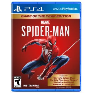 Игра Человек-паук Издание Игра года PS4 русская версия