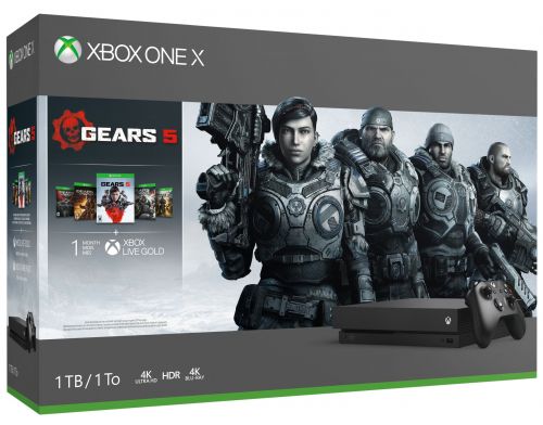 Фото №1 - Xbox One X 1TB Gears 5 Bundle (Гарантия 18 месяцев)