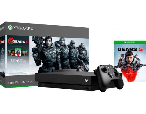 Фото №2 - Xbox One X 1TB Gears 5 Bundle (Гарантия 18 месяцев)