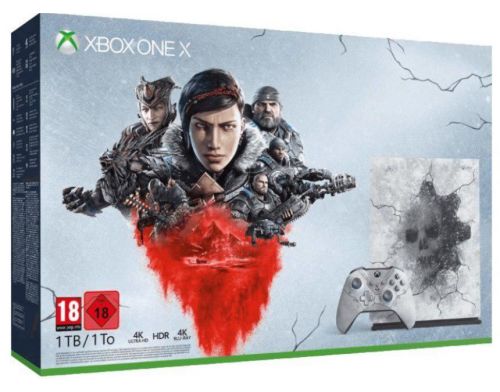 Фото №1 - Xbox One X 1TB Gears 5 Limited Edition Bundle (без игр) (Гарантия 18 месяцев)