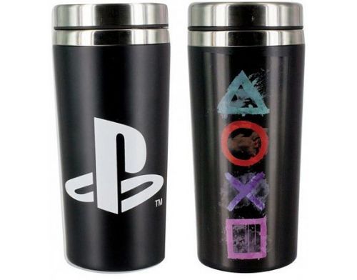 Фото №2 - Чашка Paladone Playstation - Travel Mug
