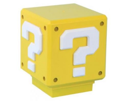 Фото №2 - Светильник Paladone Super Mario: Mini Question Block Light
