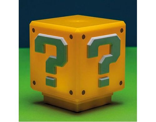 Фото №4 - Светильник Paladone Super Mario: Mini Question Block Light