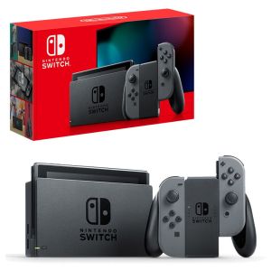 Nintendo Switch Gray - Обновлённая версия + The Legend of Zelda: Link's Awakening (Гарантия 18 месяцев)