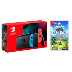 Портативна ігрова консоль Nintendo Switch Neon blue/red - Оновлена версія + The Legend of Zelda: Link's Awakening