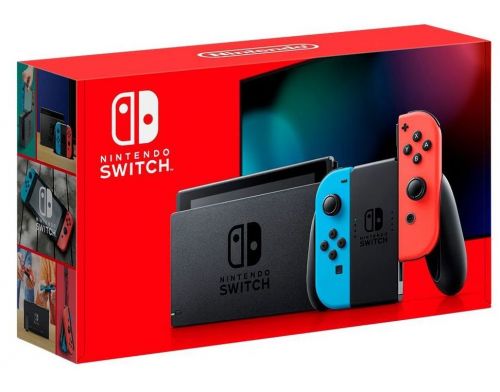 Фото №5 - Nintendo Switch Neon blue/red - Обновлённая версия + The Witcher 3: Wild Hunt - Complete Edition (Гарантия 18 месяцев)