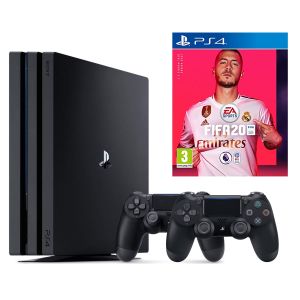 Sony PlayStation 4 PRO 1 Tb + FIFA 20 + Доп. джойстик (Гарантия 18 месяцев)