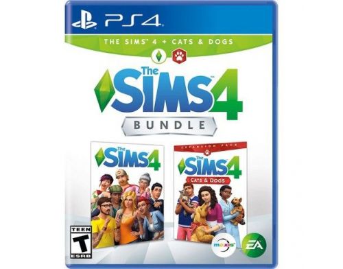 Фото №1 - The Sims 4: New Cats and Dogs Bundle PS4 русские субтитры