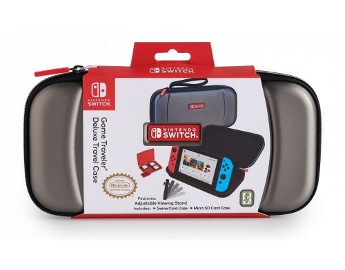 Фото №1 - Nintendo Switch Game Traveler Deluxe Travel Case Silver