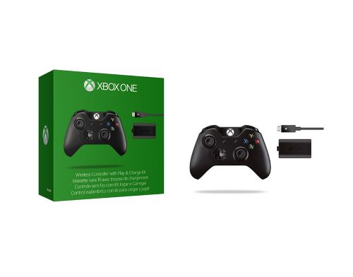 Фото №4 - Controller Wireless with Play & Charge Kit Black Xbox One Б/У