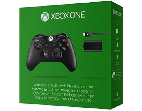 Фото №1 - Controller Wireless with Play & Charge Kit Black Xbox One Б/У