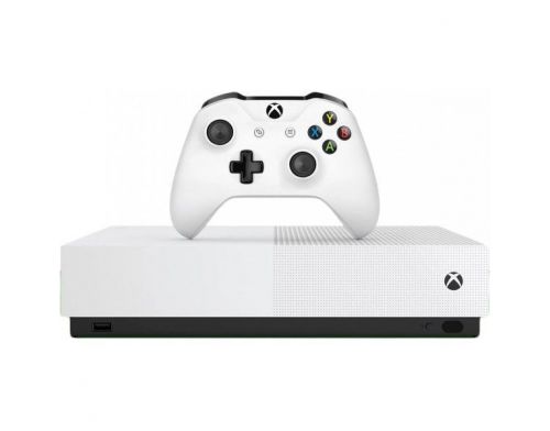 Фото №2 - Microsoft Xbox One S 1Tb White All-Digital Edition (Гарантия 18 месяцев)