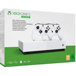 Microsoft Xbox One S 1Tb White All-Digital Edition + Доп. джойстик (Гарантия 18 месяцев)